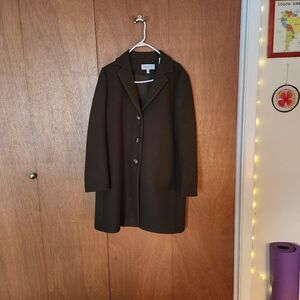 Women's Dark Olive Coat